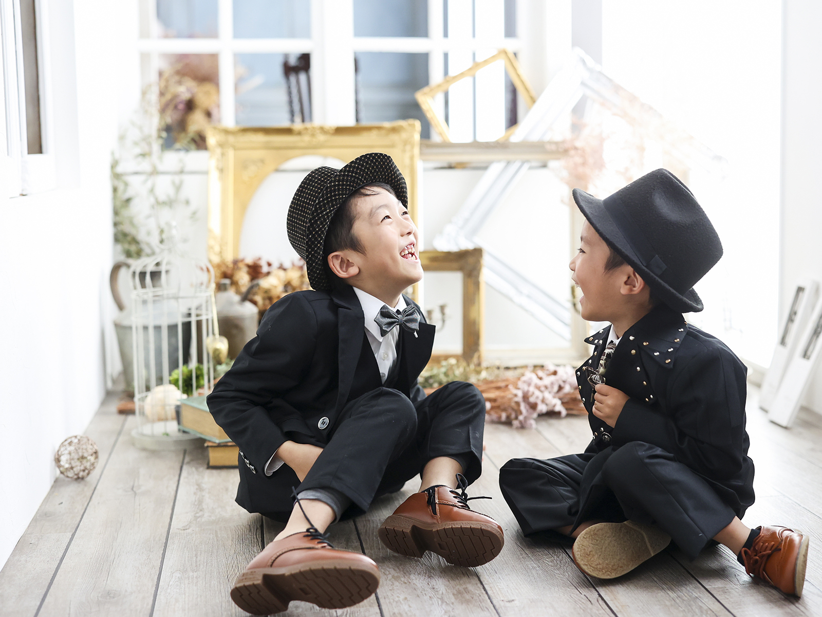 七五三の撮影シーン